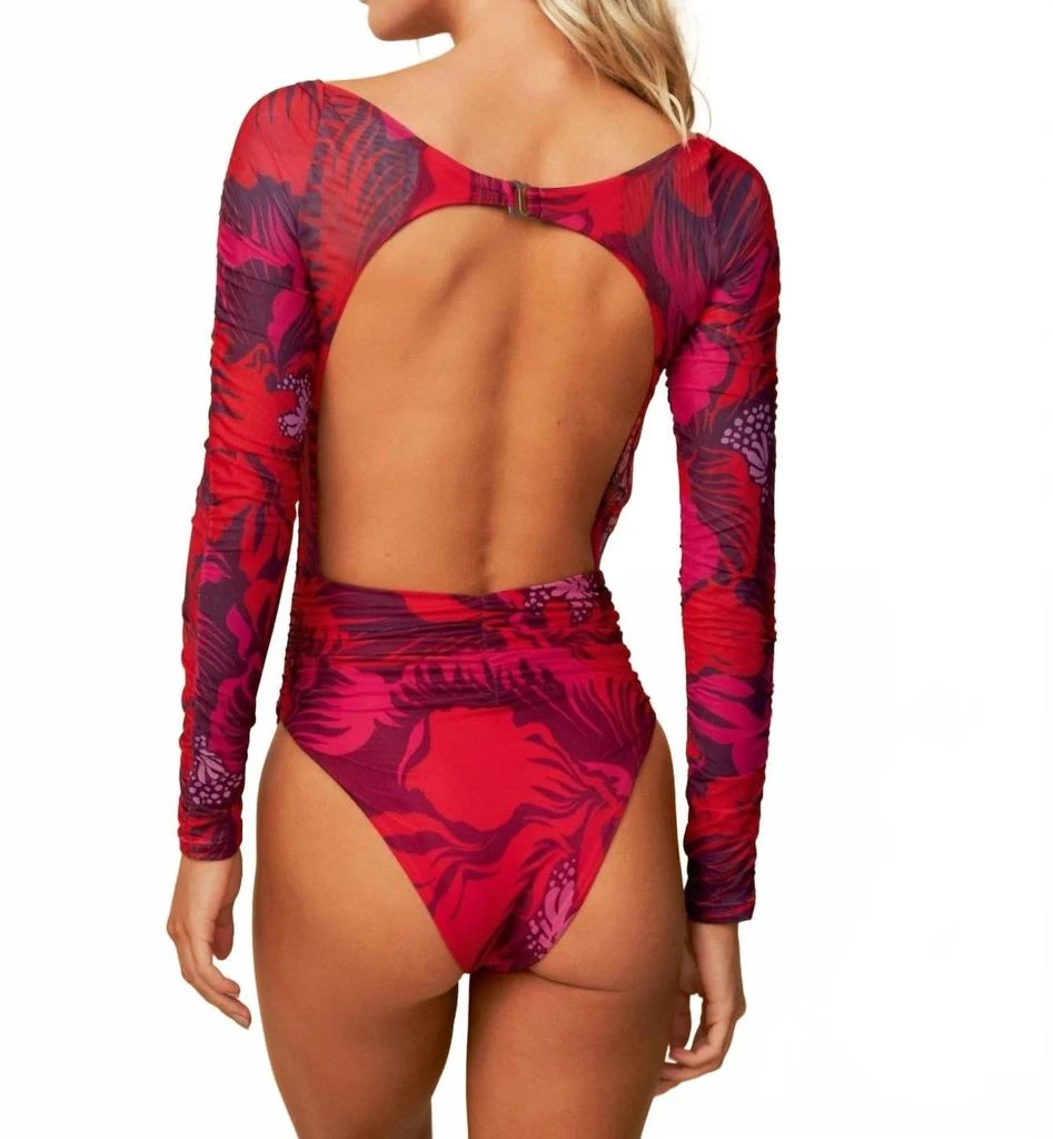 Maaji Tulip Rainless Surfsuit In Red 2