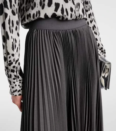 Dolce 
Gabbana Plissé midi skirt 4