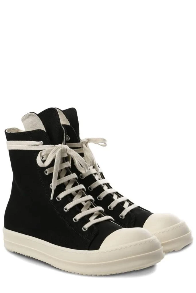 Rick Owens Rick Owens DRKSHDW Round Toe Lace-Up Sneakers 2