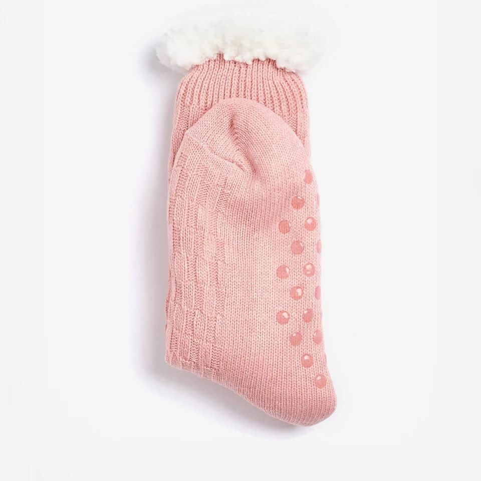 Barbour Barbour Cable-Knit Lounge Socks 2