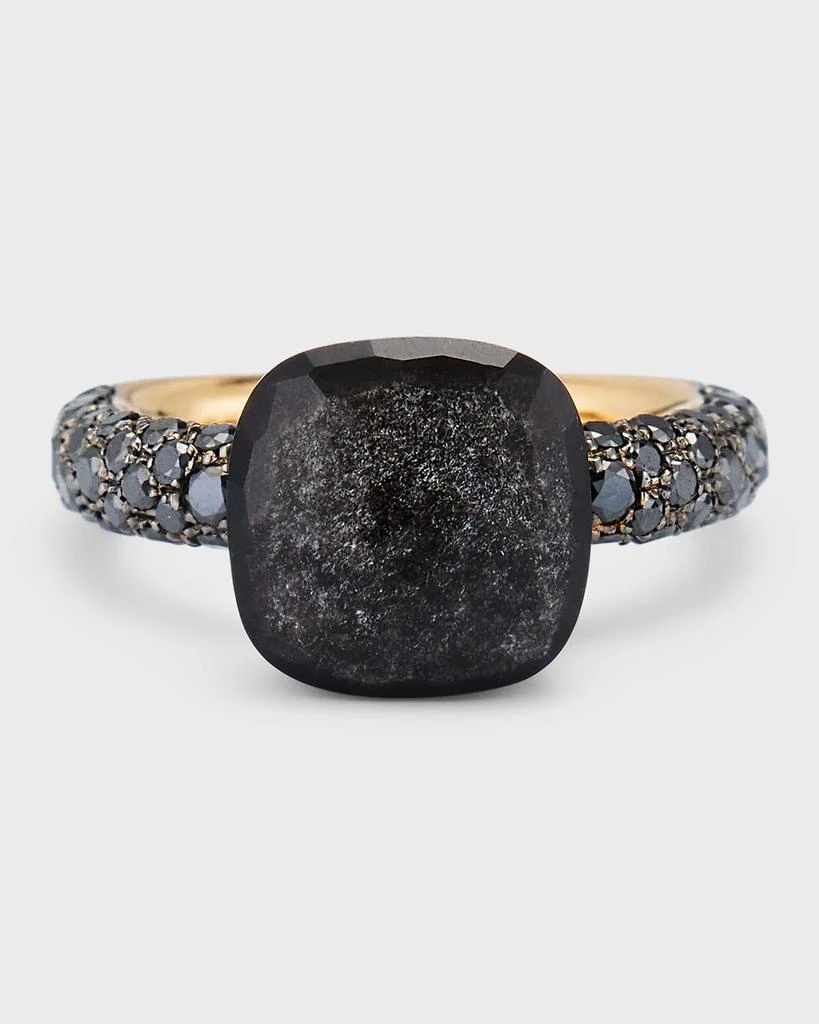 Pomellato Nudo 18K Rose Gold Gemstone Diamond Ring 1