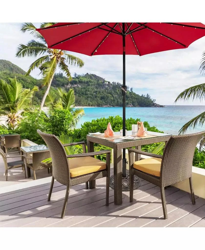 Mondawe 23 Pounds 17 3/4 Inch Round Umbrella Base Stand 2