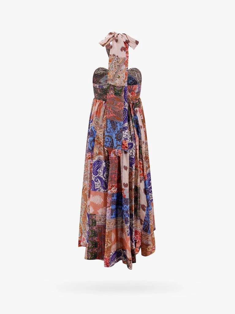 Zimmermann Silk dress with patch paisley print 2