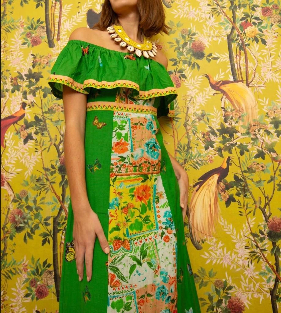 chinese dress ladies Anna Cate Natalia maxi crochet dress main image 1