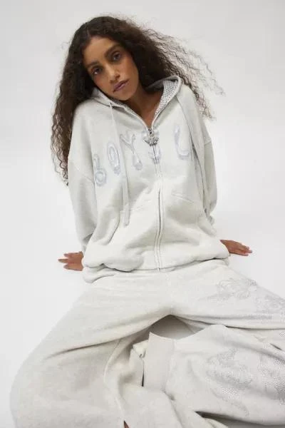 Boys Lie Boys Lie Candy Queen Zip Up Hoodie Sweatshirt 1