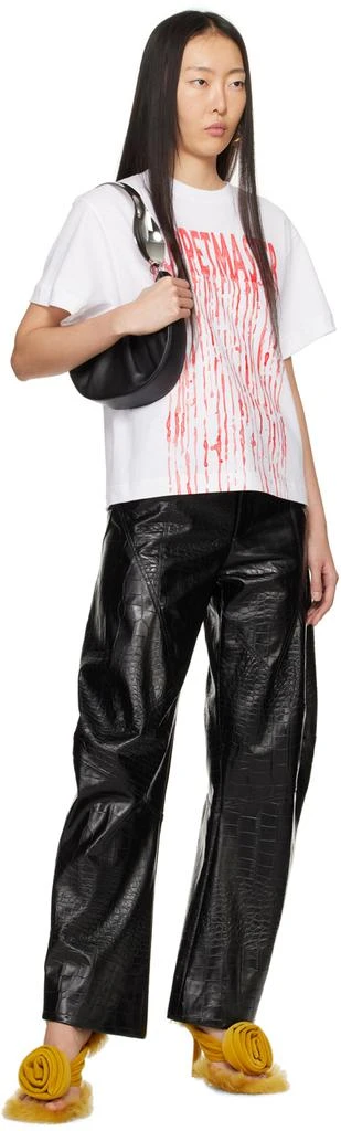 Puppets and Puppets White 'Puppetmaster' T-Shirt 4