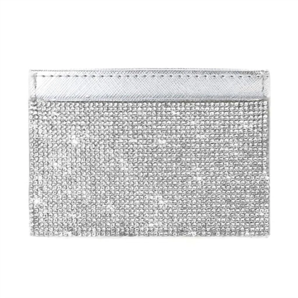 Mimi Wholesale Mimi Wholesale - Rhinestone Slim Cardholder 1