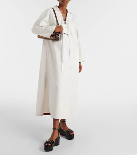 Gucci Horsebit leather platform sandals