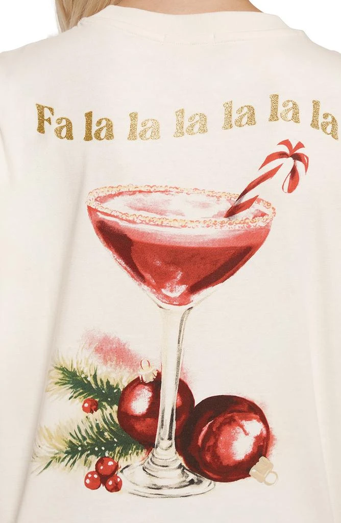 Wildfox Jaime Tis the Season Graphic T-Shirt 3