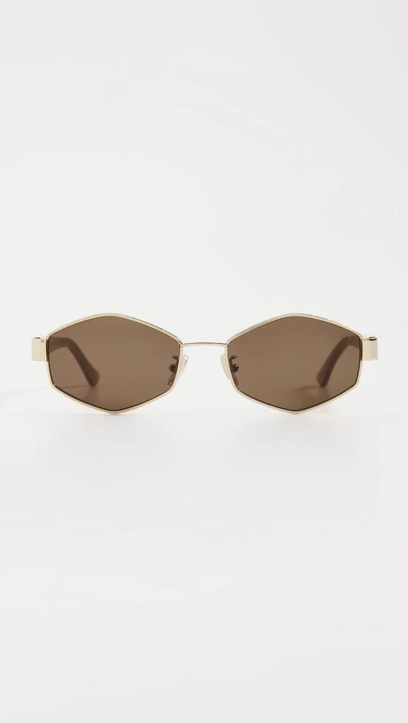 Illesteva Tucson Gold/Honey Sunglasses 1