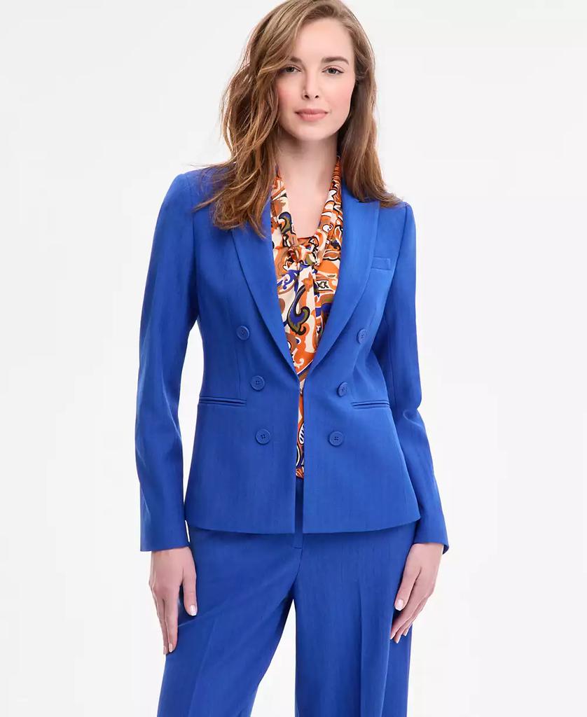 Tahari Women's Peak Lapel Clasp Blazer