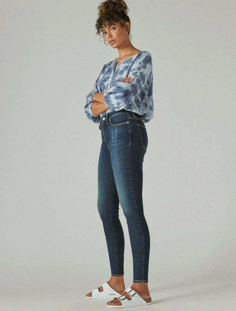 Lucky Brand Women's High Rise Curvy Skinny 2