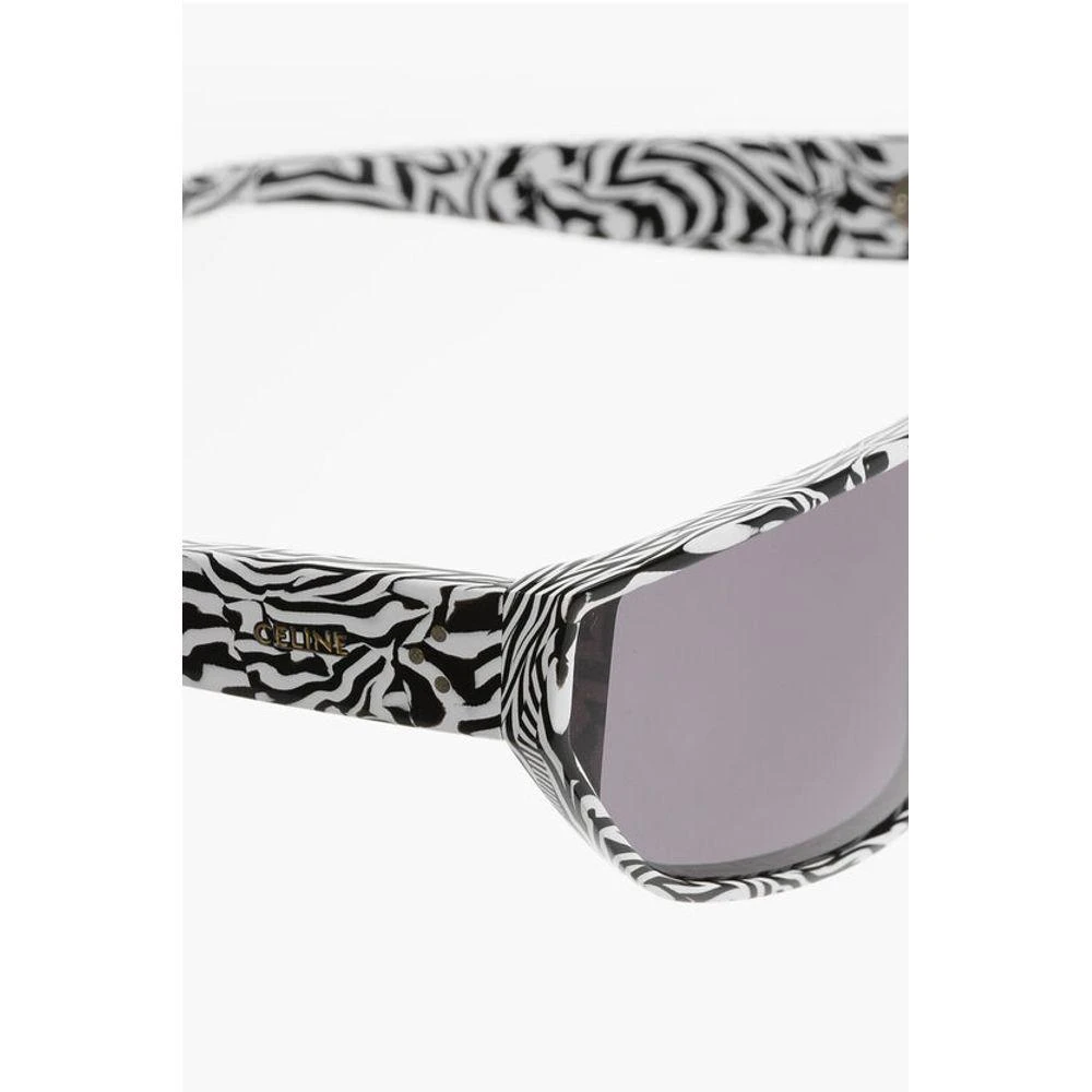 Celine Celine Animal Patterned Frame Shield Sunglasses 4