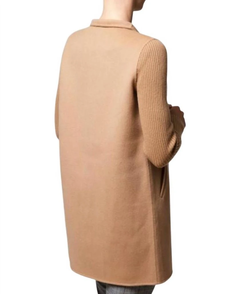 Kinross Kinross - Rib Sleeve Coat 2