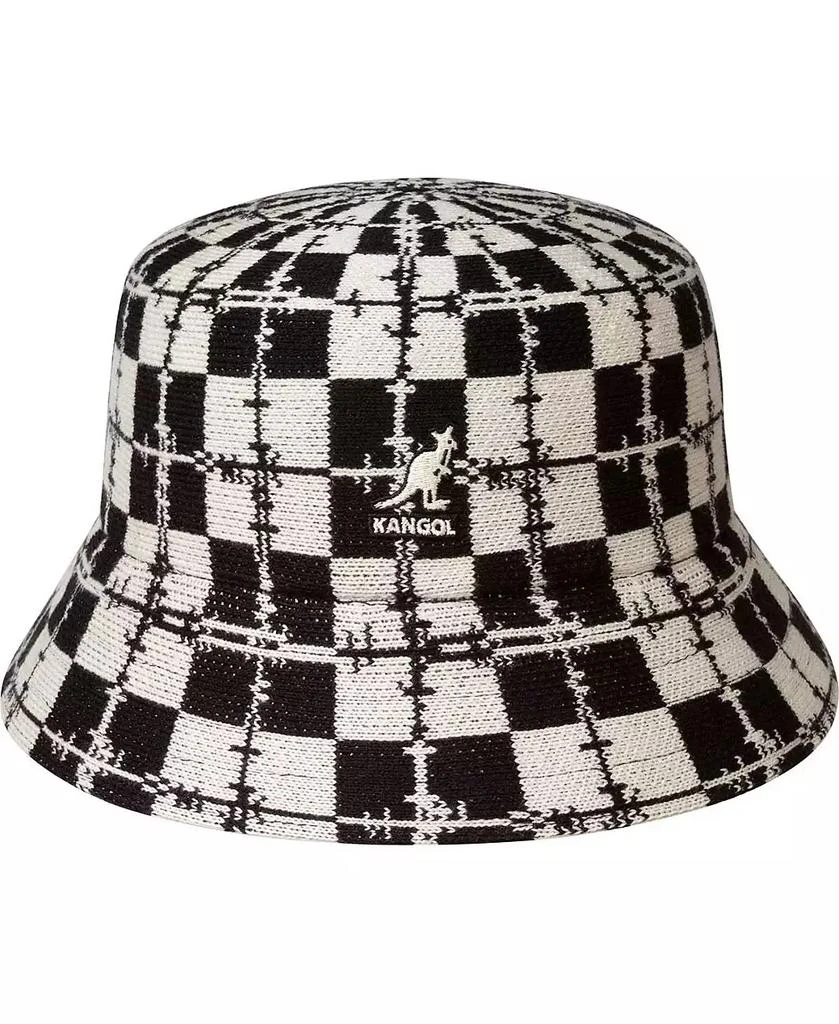 Kangol Men's Barbed Check Bucket Bucket Hat 1