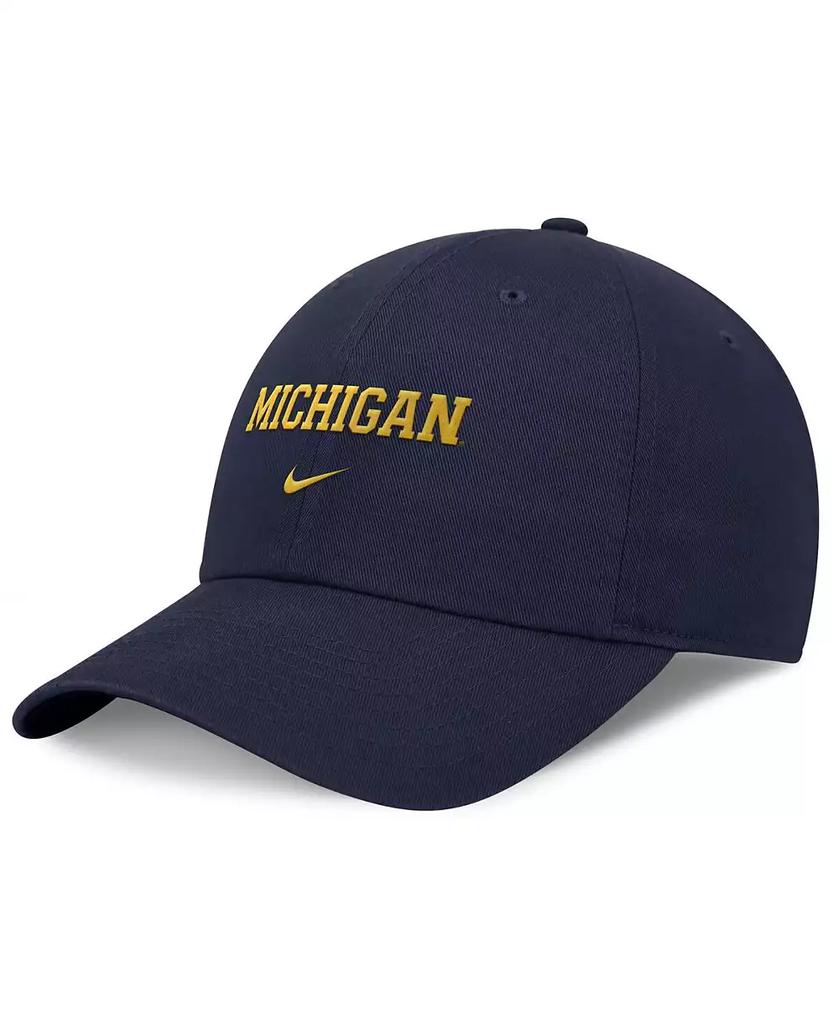 NIKE Men's Navy Michigan Wolverines Club Adjustable Hat