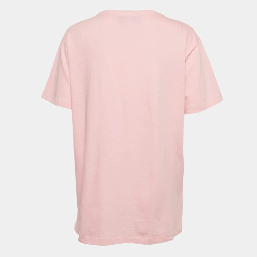 Gucci Gucci Pink Lemon Gucci Print Jersey Crew Neck T-Shirt XS 2