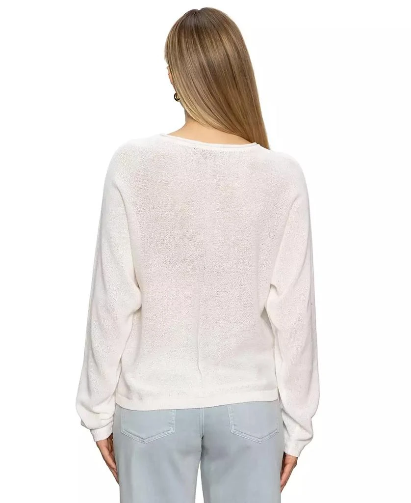 Sanctuary Women's Boat-Neck Dolman-Sleeve Sweater 5