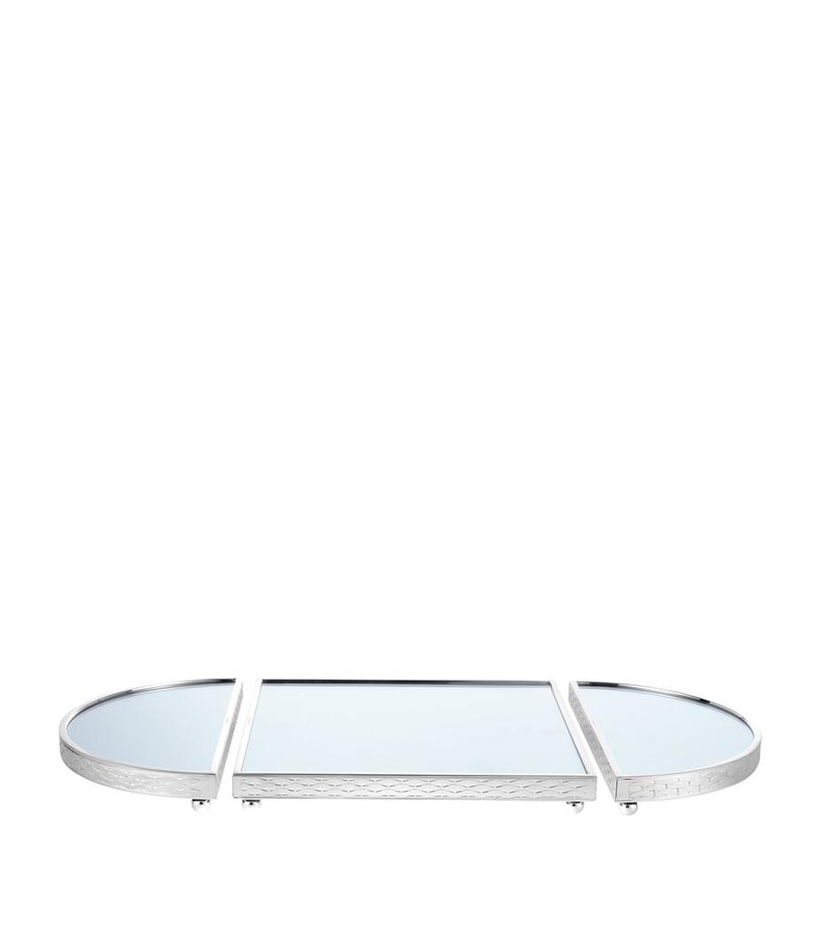 Christofle Silver-Plated Sève d'Argent Square Tray (32cm)