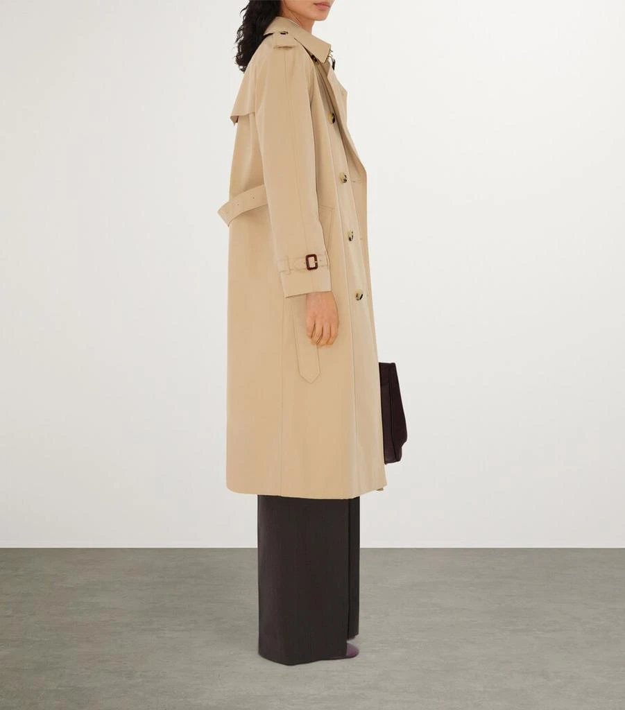 Burberry Gabardine Waterloo Long Trench Coat 3
