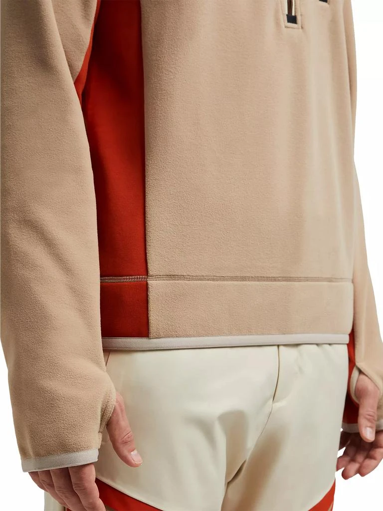 Moncler Polar Fleece Front-Zip Sweatshirt 5