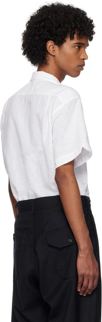 Engineered Garments White Camp Shirt 3
