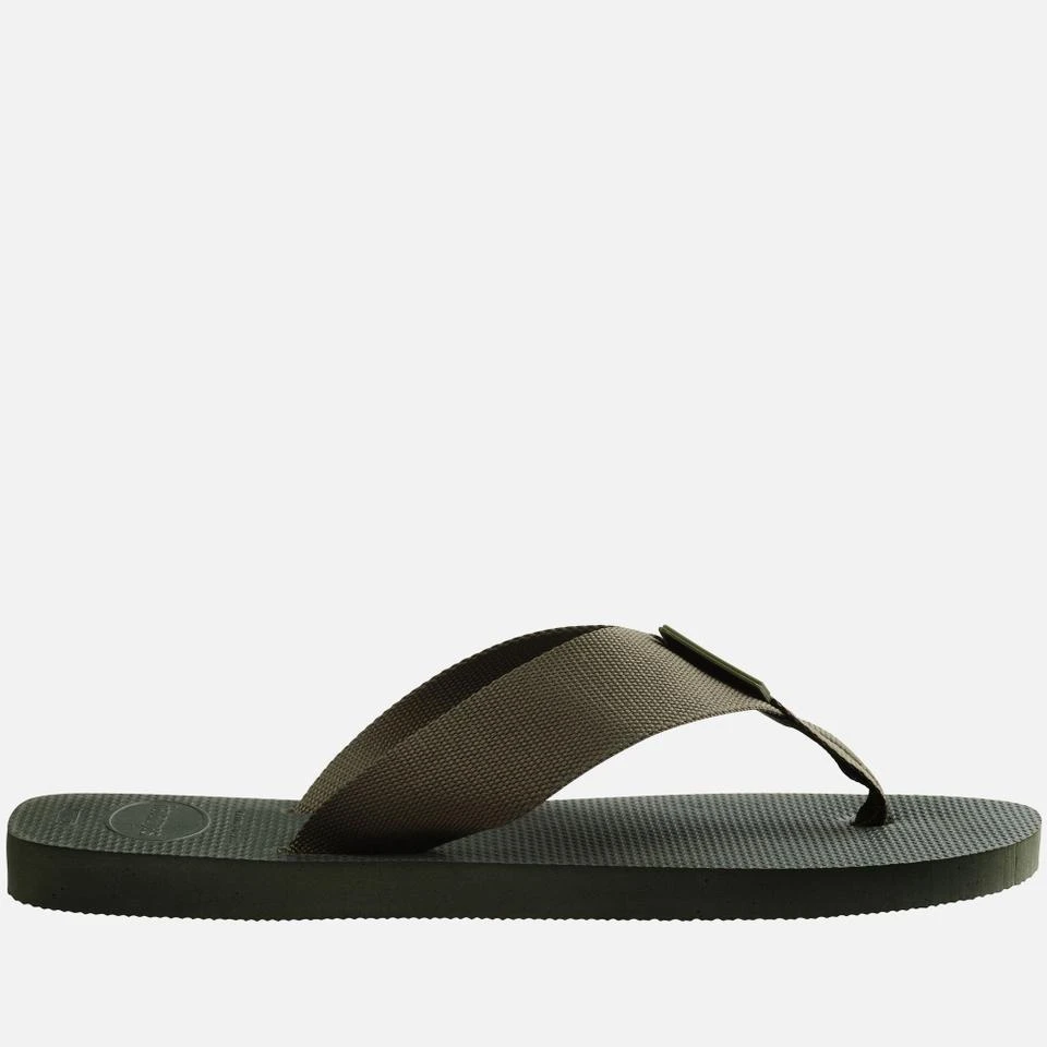 Havaianas HAVAIANAS MEN'S URBAN BASIC RUBBER CANVAS FLIP FLOPS 2