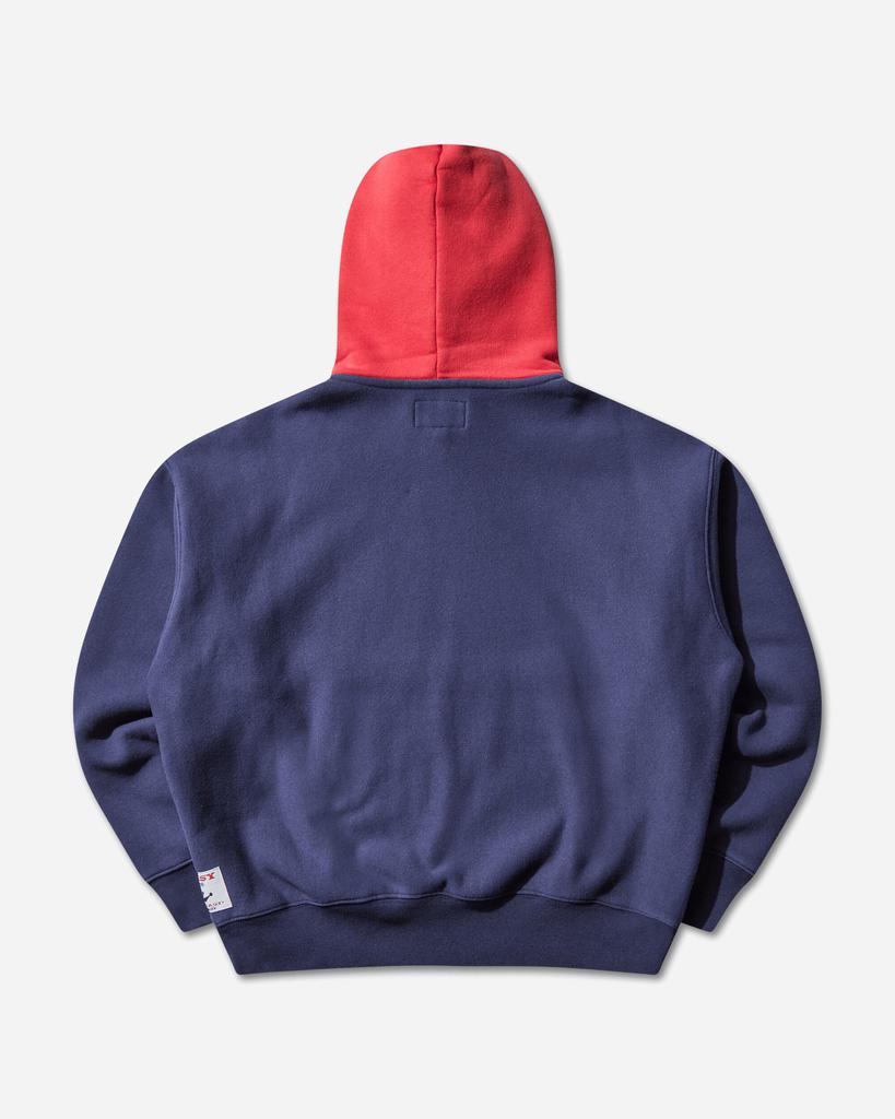STUSSY Two Tone Hoodie Faded Blue - BeyondStyle