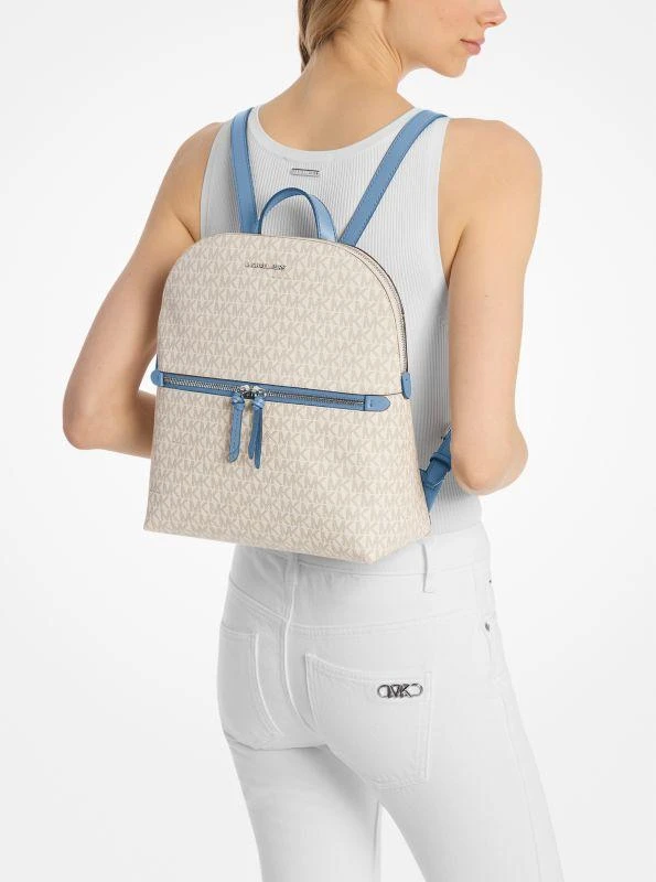Michael Kors Dallas Medium Signature Logo Backpack 3