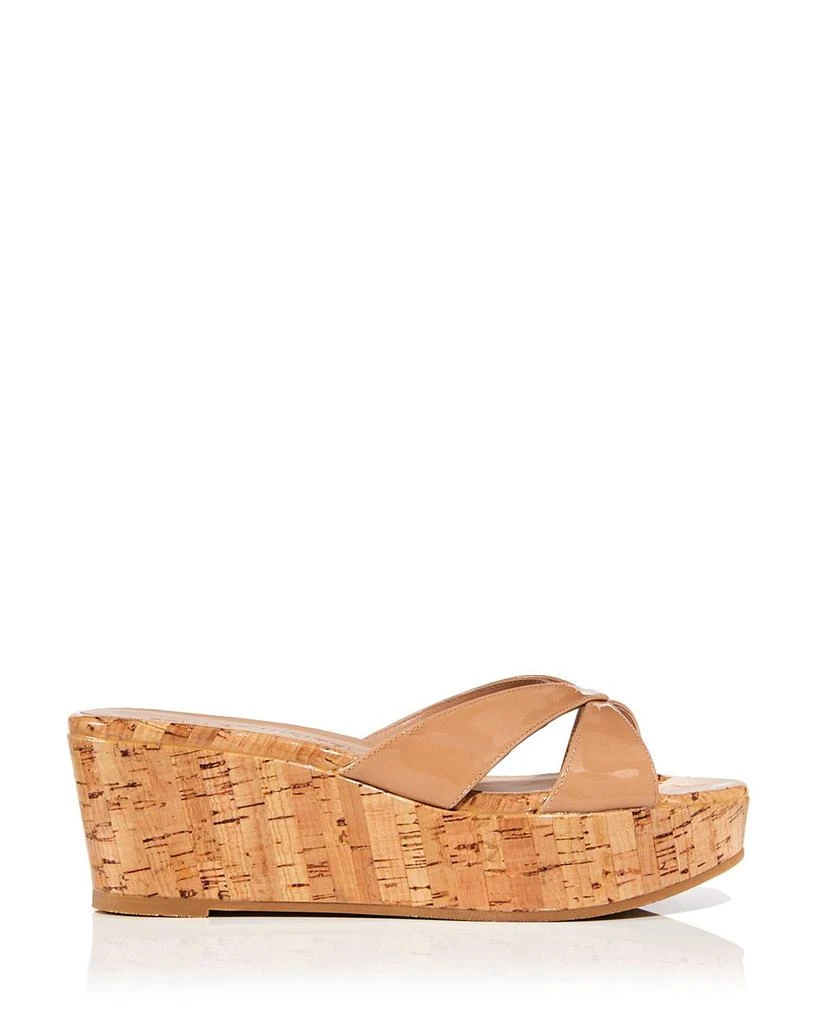 Stuart Weitzman Women's Carmen Platform Slide Sandals 2