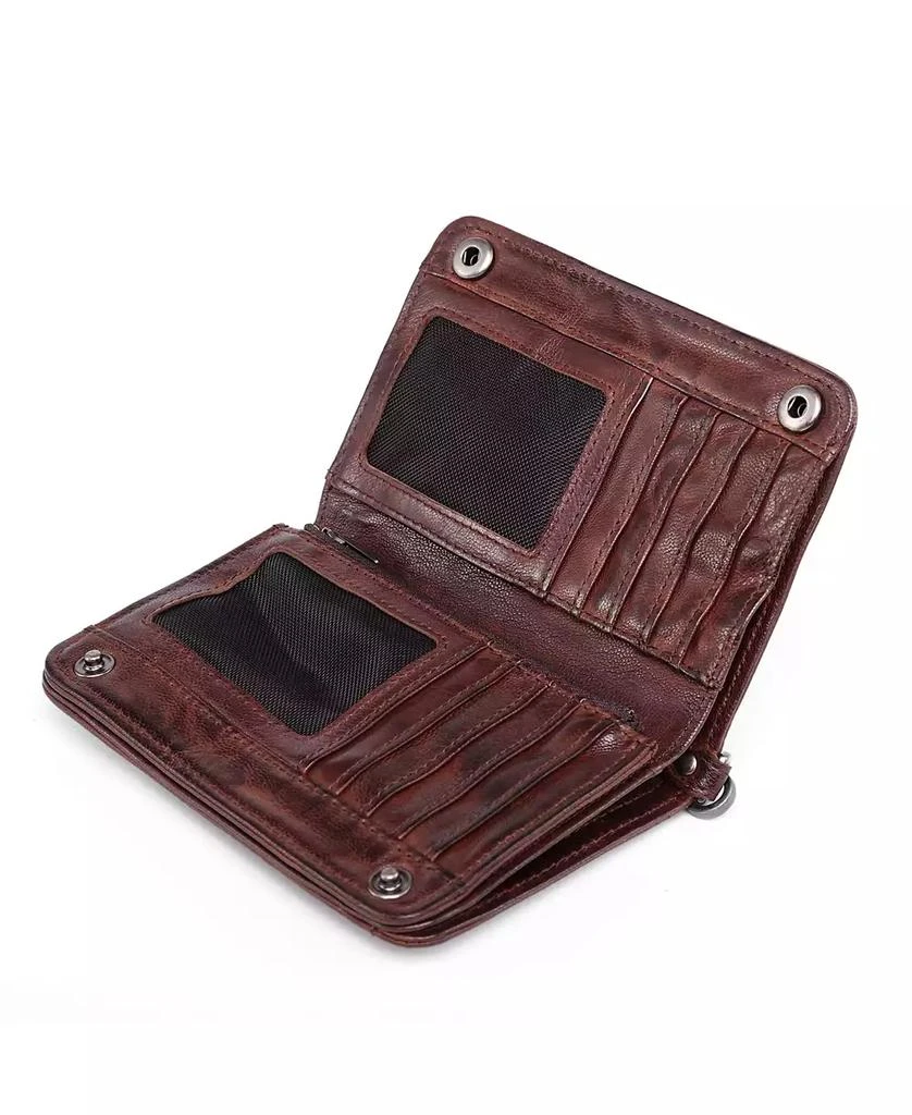 OLD TREND Women's Genuine Leather Basswood Clutch 6