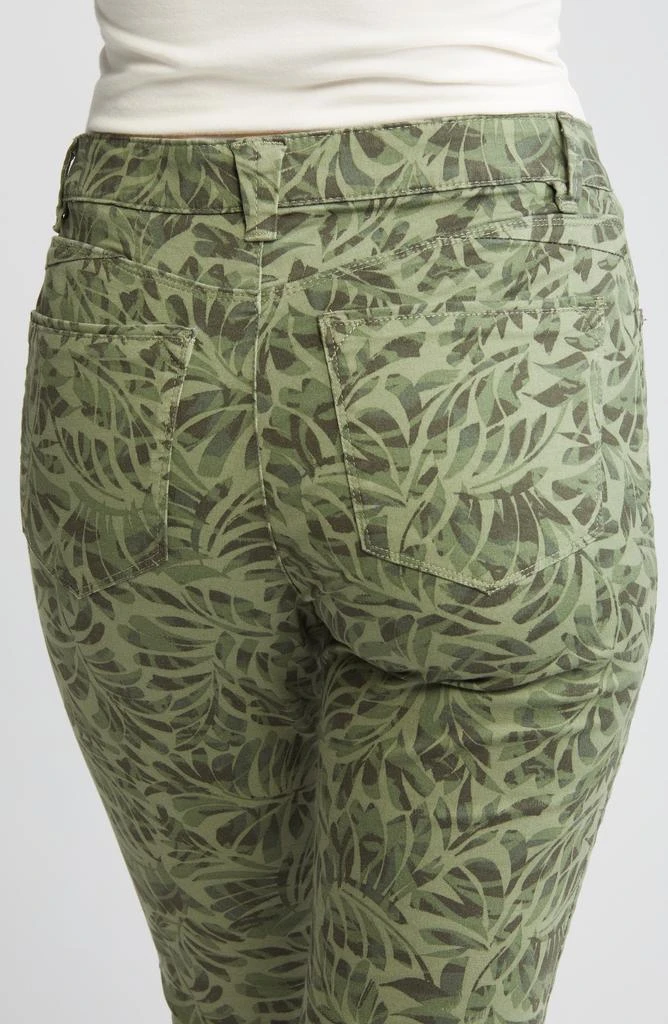 Wit & Wisdom 'Ab'Solution Print High Waist Slim Leg Pants 4