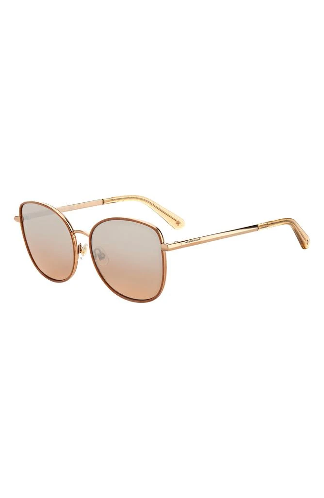 Kate Spade maryam 56mm gradient polarized cat eye sunglasses 2