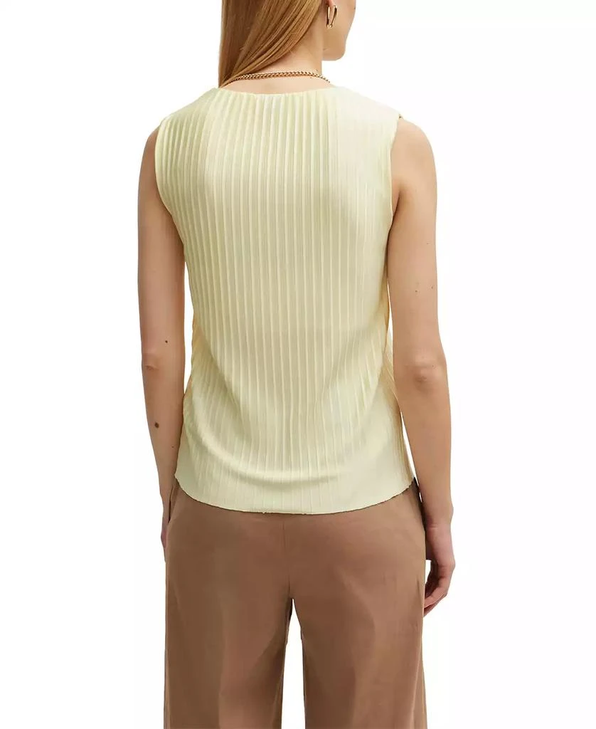 Hugo Boss Women's V-Neck Sleeveless Jersey Top 3