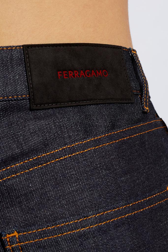 Salvatore Ferragamo Jeans with logo - Pants - Compare Prices