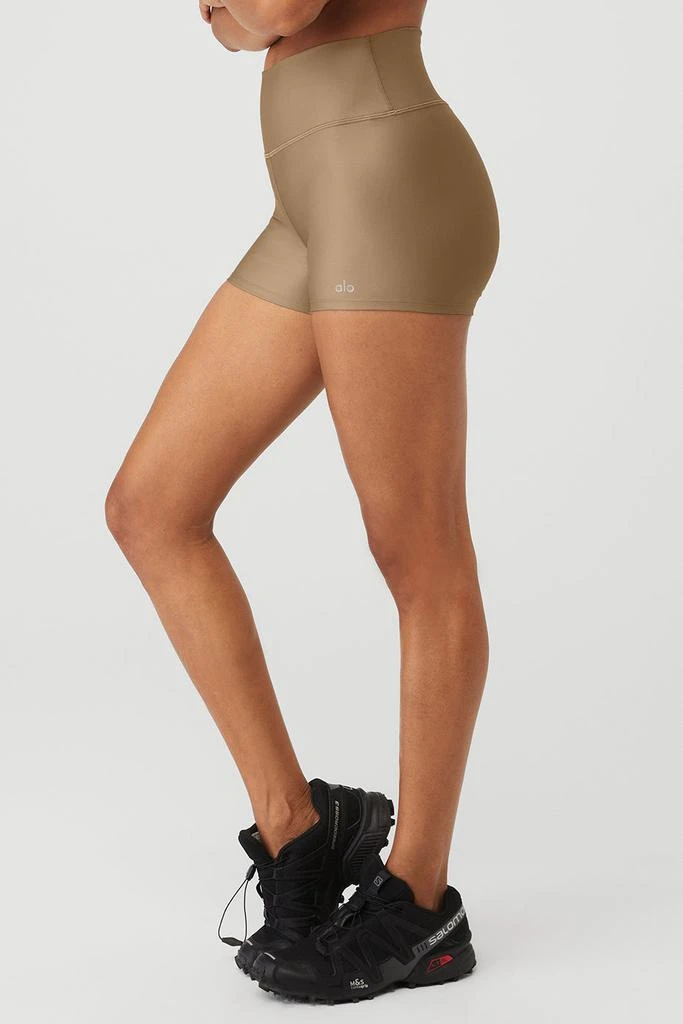 Alo 3" High-Waist Airlift Short - Gravel 4