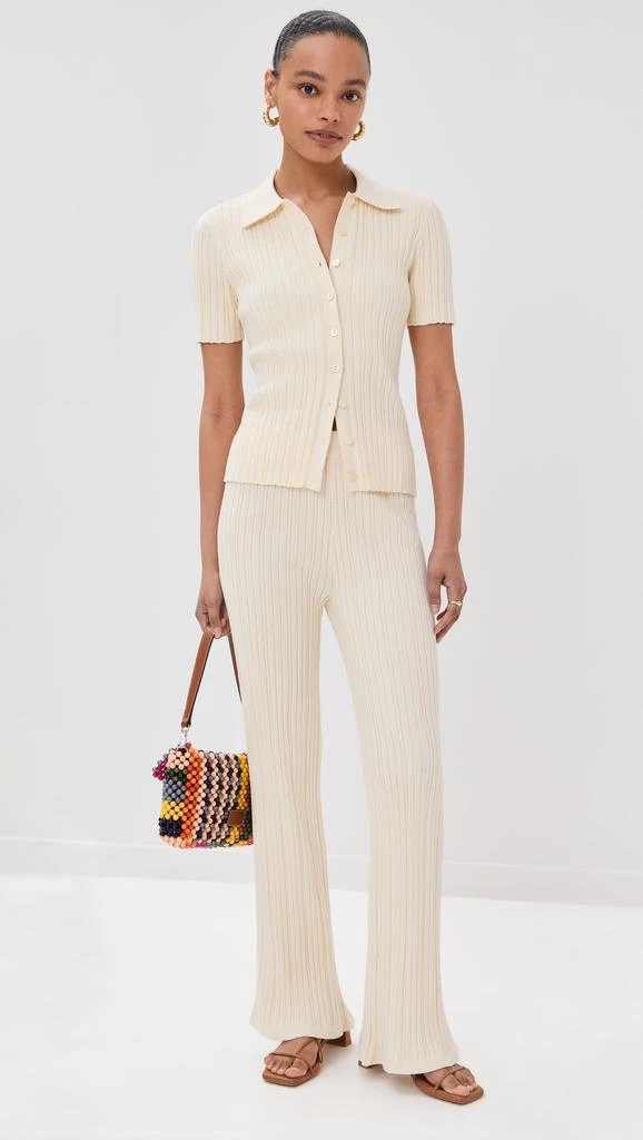 LE BOP Ribbed Button Up 4