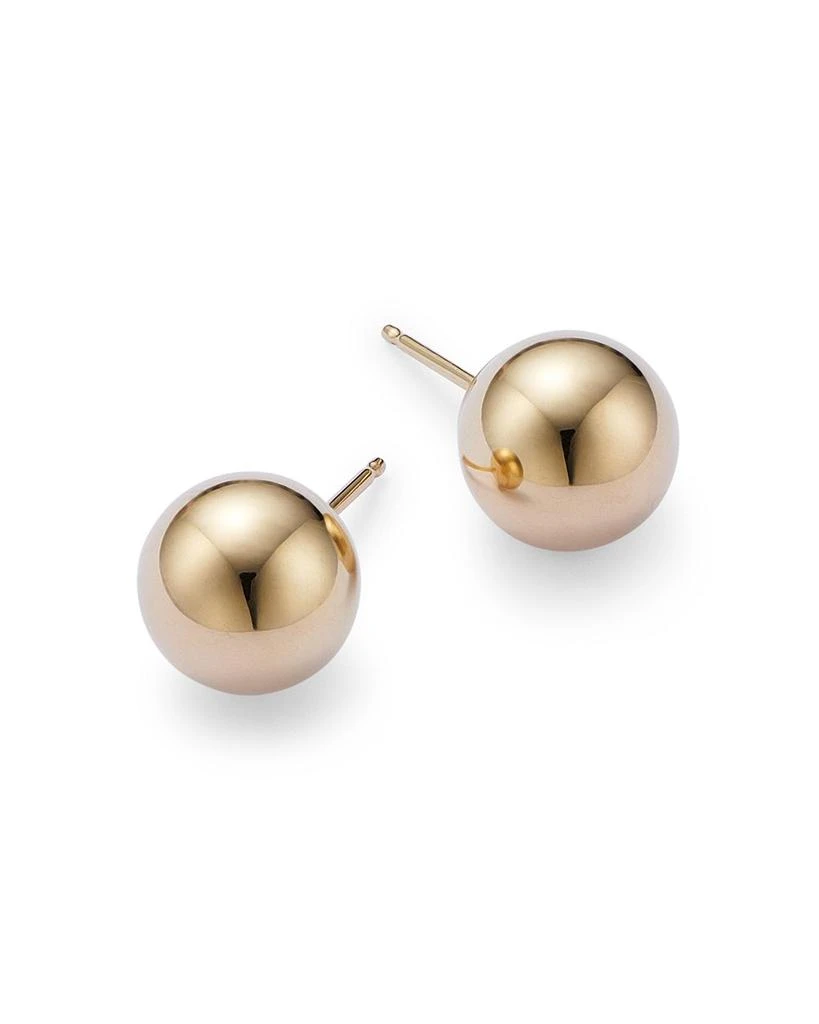 Bloomingdale's 14K Yellow Gold Ball Stud Earrings 4