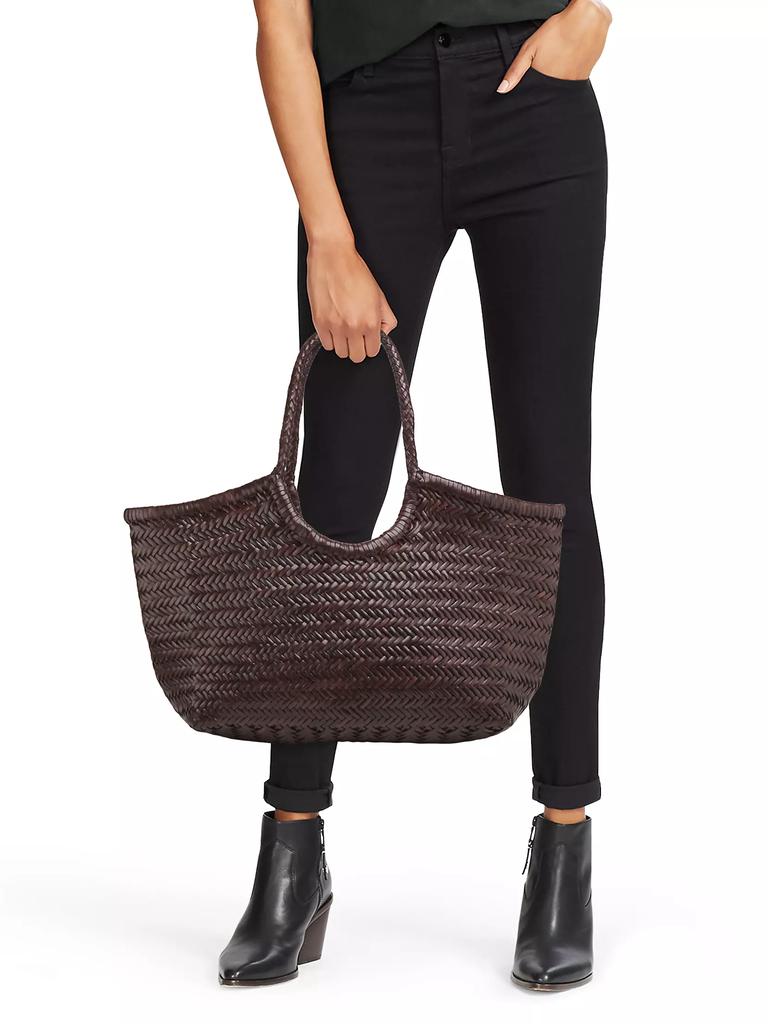 DRAGON DIFFUSION Nantucket Leather Basket Bag