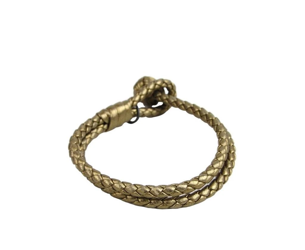 Bottega Veneta Bottega Veneta Women' Braided Leather Bracelet 1