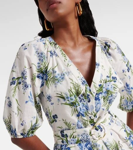 VERONICA BEARD Dewey cotton minidress 4