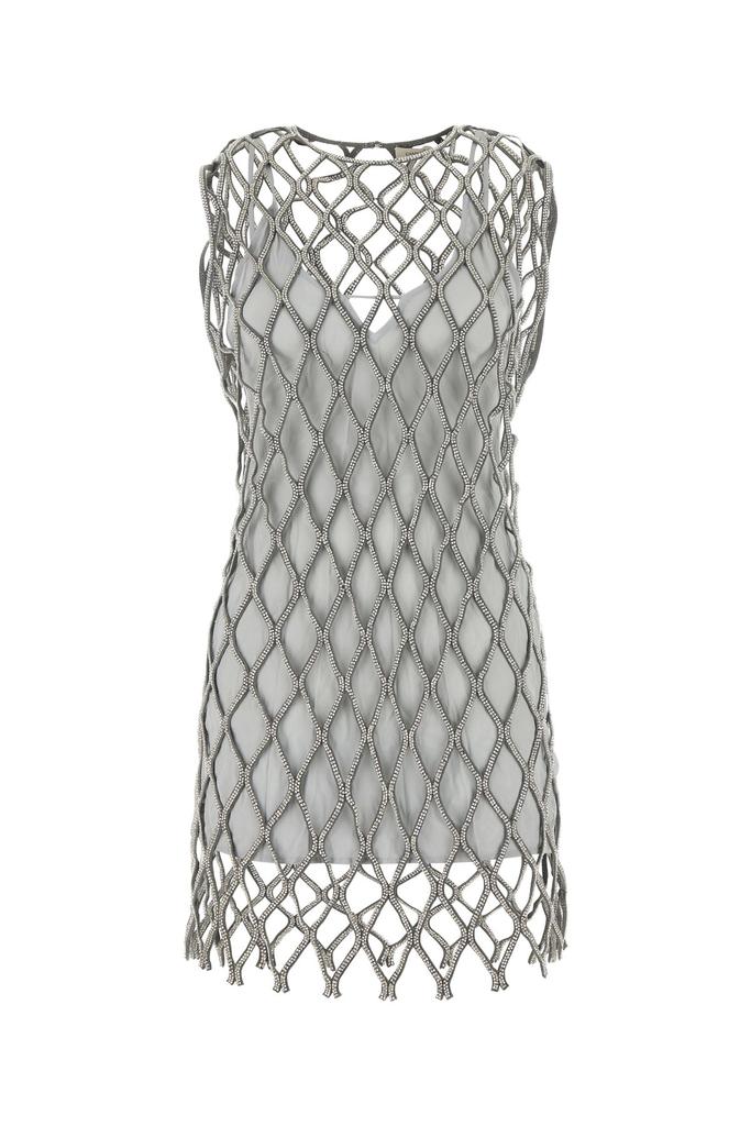 CAMILLA AND MARC Embellished mesh Rococo mini dress