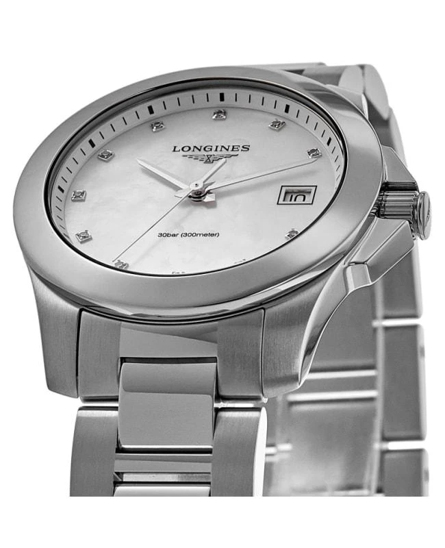 Longines Longines Conquest Mother of Pearl Diamond Dial Women's Watch L3.377.4.87.6 2