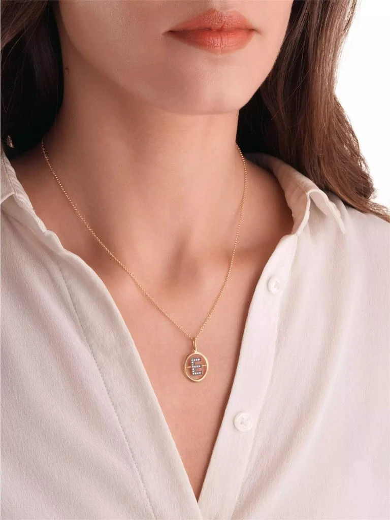 Annoushka 18K Yellow Gold & 0.07 TCW Diamond Initial Pendant 2
