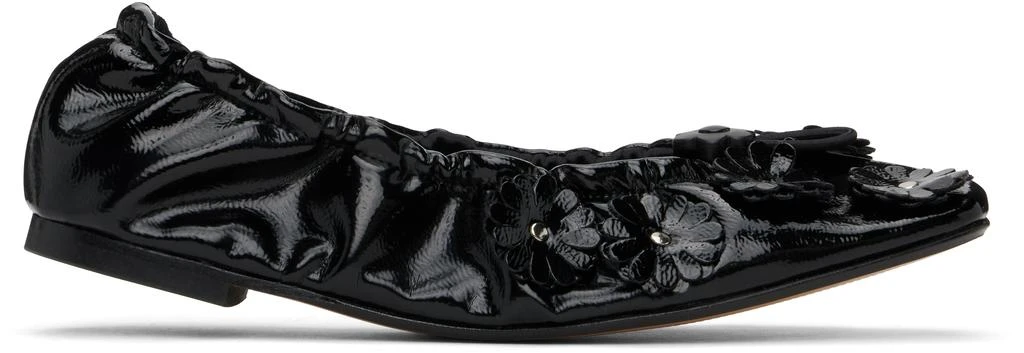 CECILIE BAHNSEN Black Orbella Ballerina Flats 1