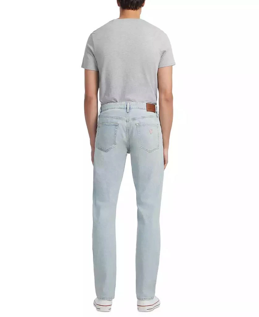 GUESS Men's Light-Wash GJ G16 Straight Jeans 6