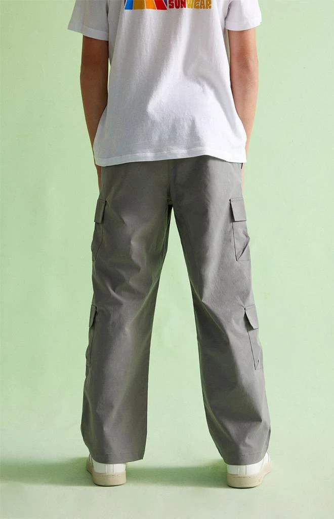 PacSun Kids Gray Porter Cargo Pants 4