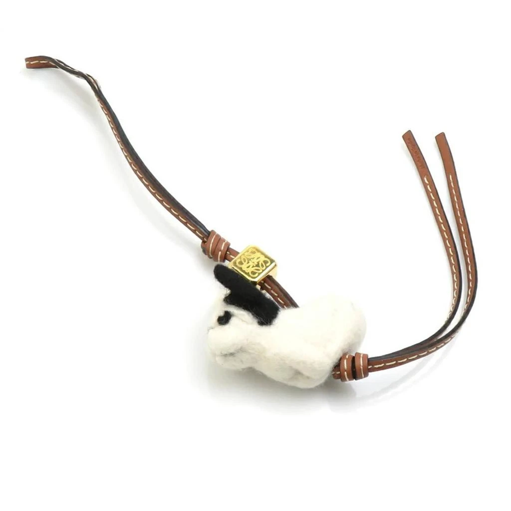 Loewe Leather Metal Handbag Charm (Pre-Owned)