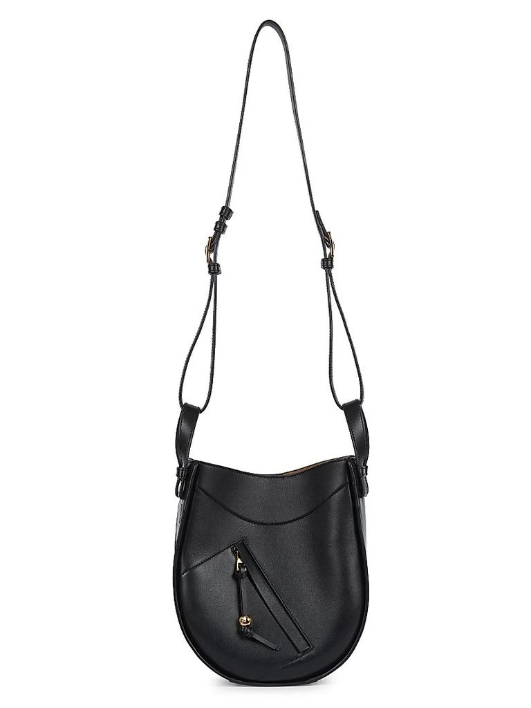 Loewe Hammock Slice Leather Hobo Bag 1