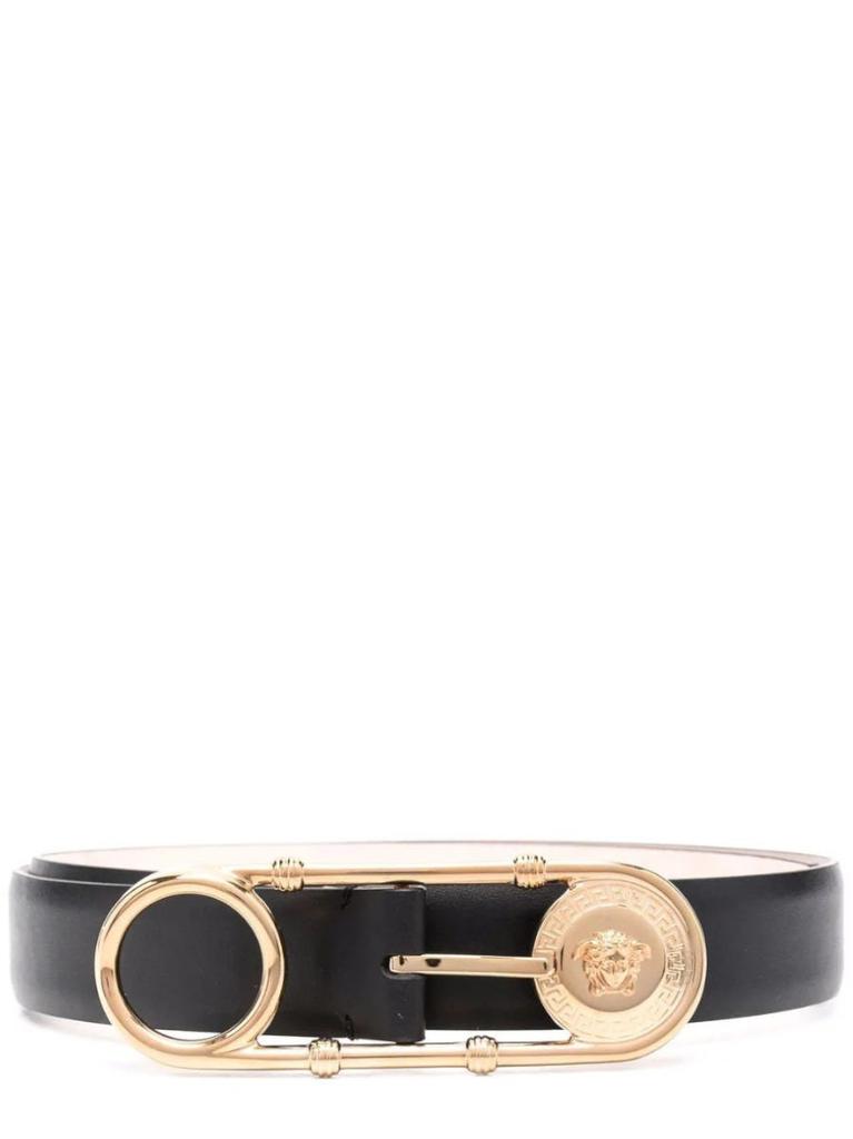 NA Safety pin detail black Belt